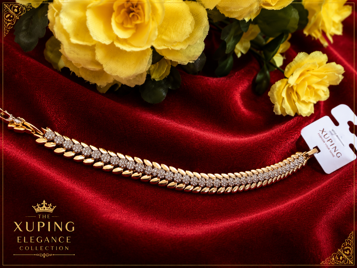 14K Gold-Plated Luxury Bracelet – B10