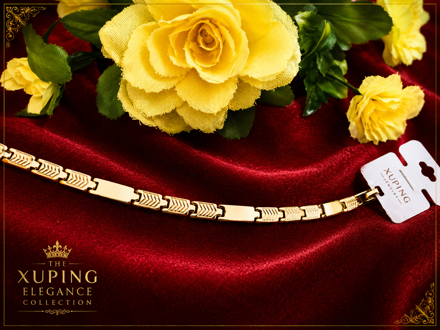 14K Gold-Plated Luxury Bracelet – B08