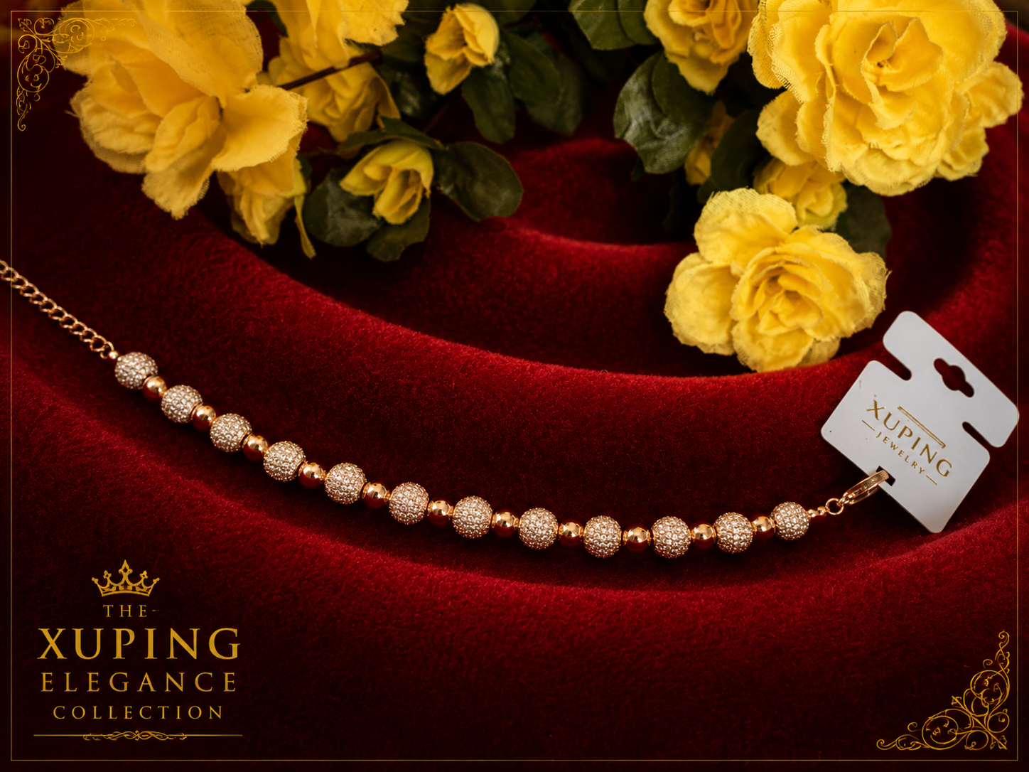 14K Gold-Plated Luxury Bracelet – B06