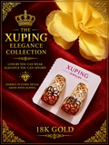 18K Gold-Plated Luxury Leverback Earrings – E08