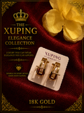 18K Gold-Plated Luxury Leverback Earrings – E09