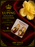 18K Gold-Plated Luxury Leverback Earrings – E10