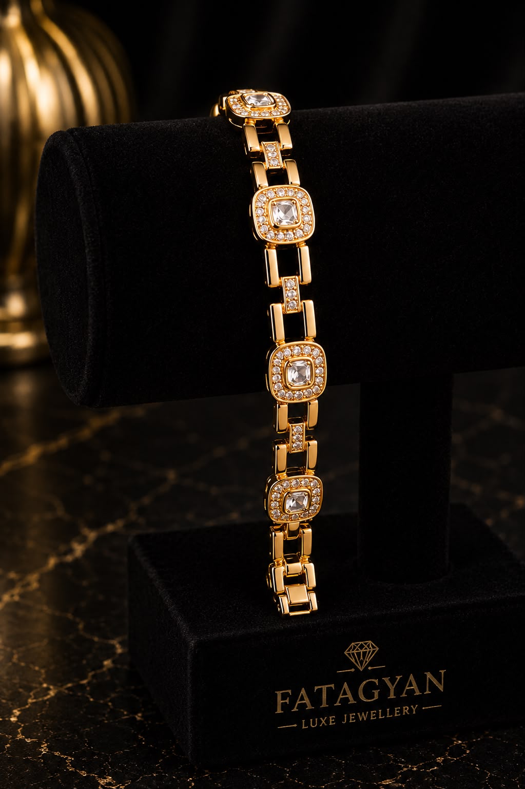 18K Gold-Plated Elegant Bracelet B19