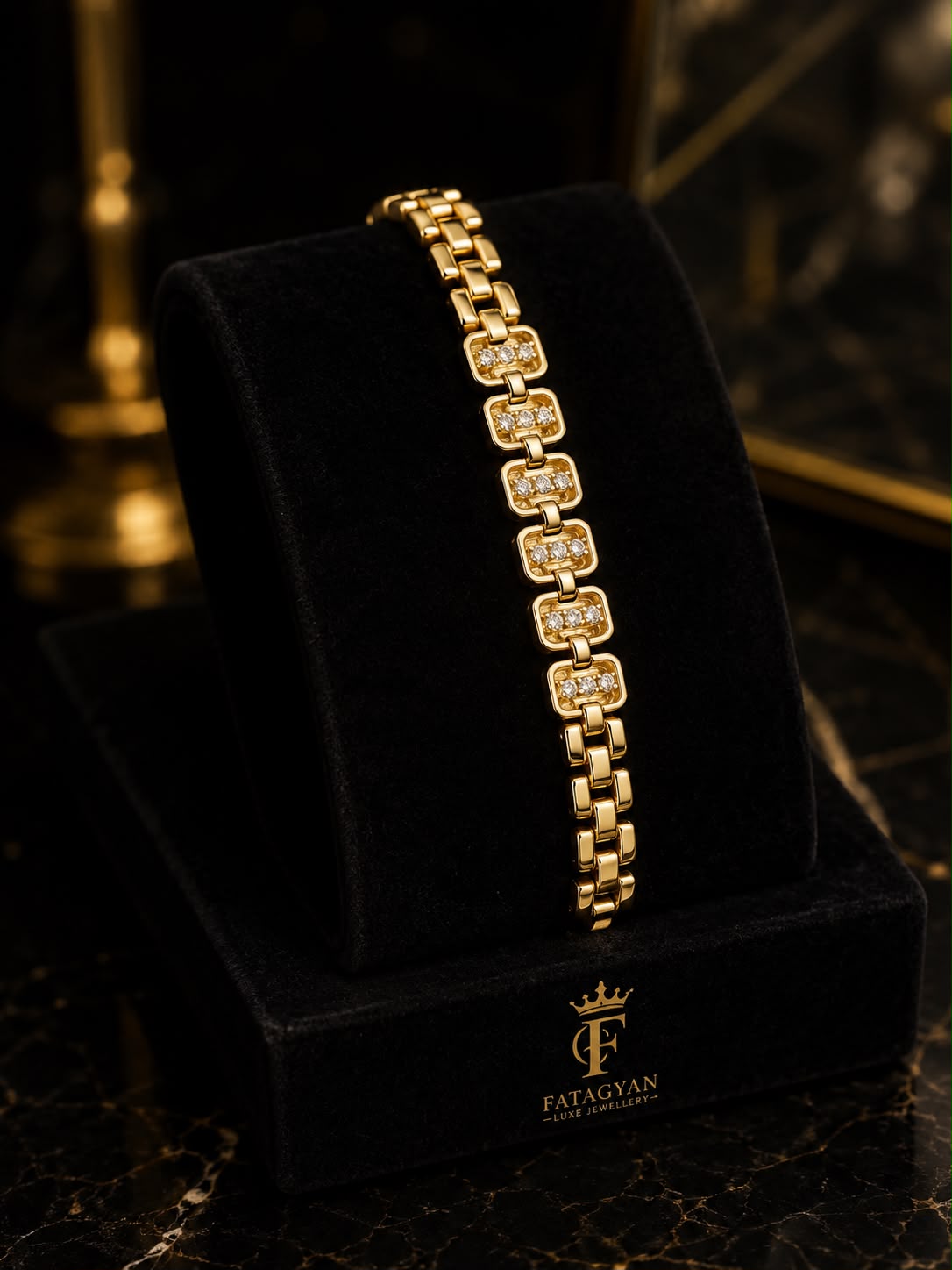 18K Gold-Plated Elegant Bracelet B40