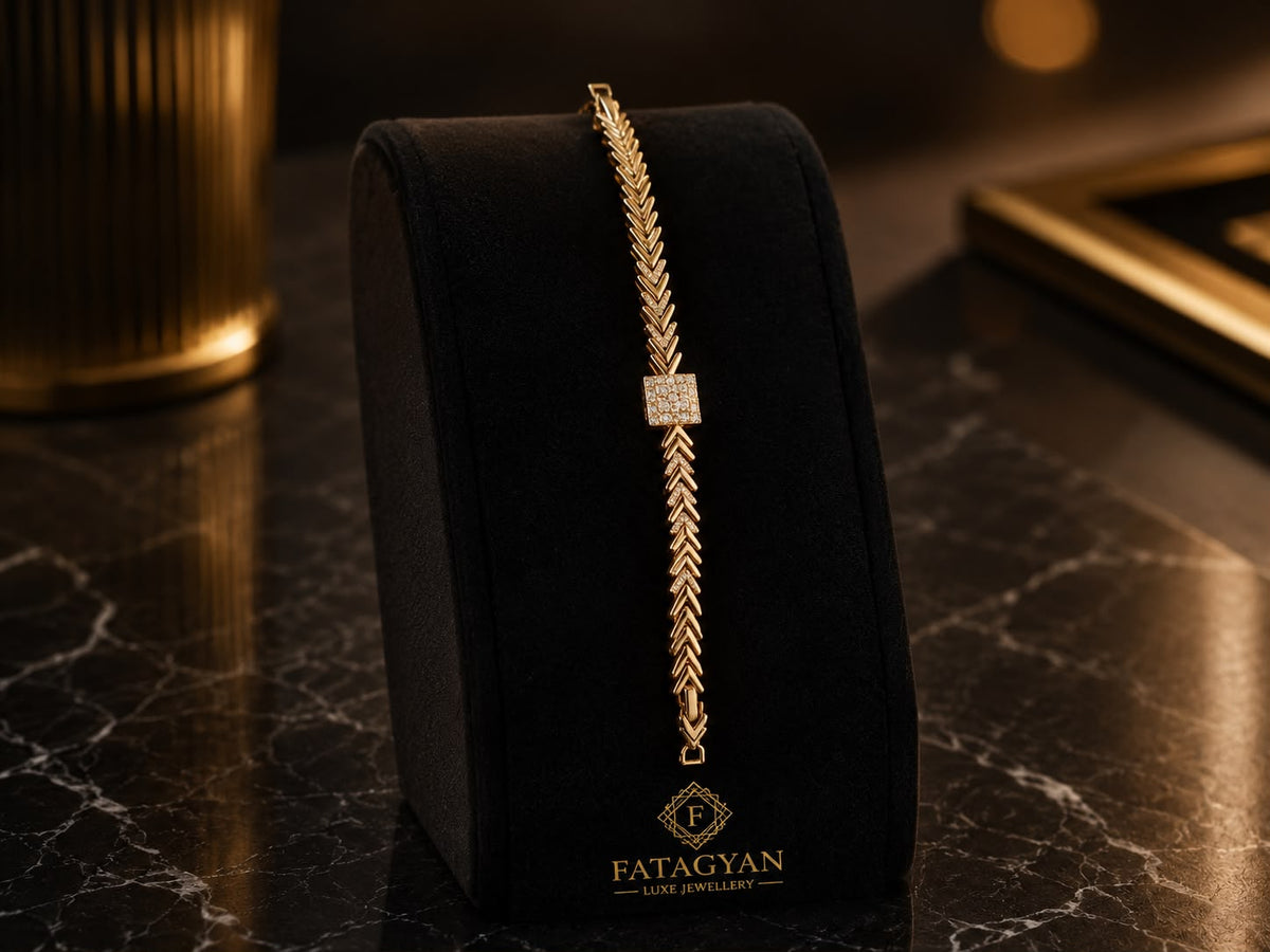 18K Gold-Plated Elegant Bracelet B39