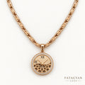 Aurelia Roman Dial Gold-Plated Pendant Necklace XP002
