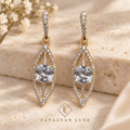 Célestine Crystal Marquis Drop Earrings