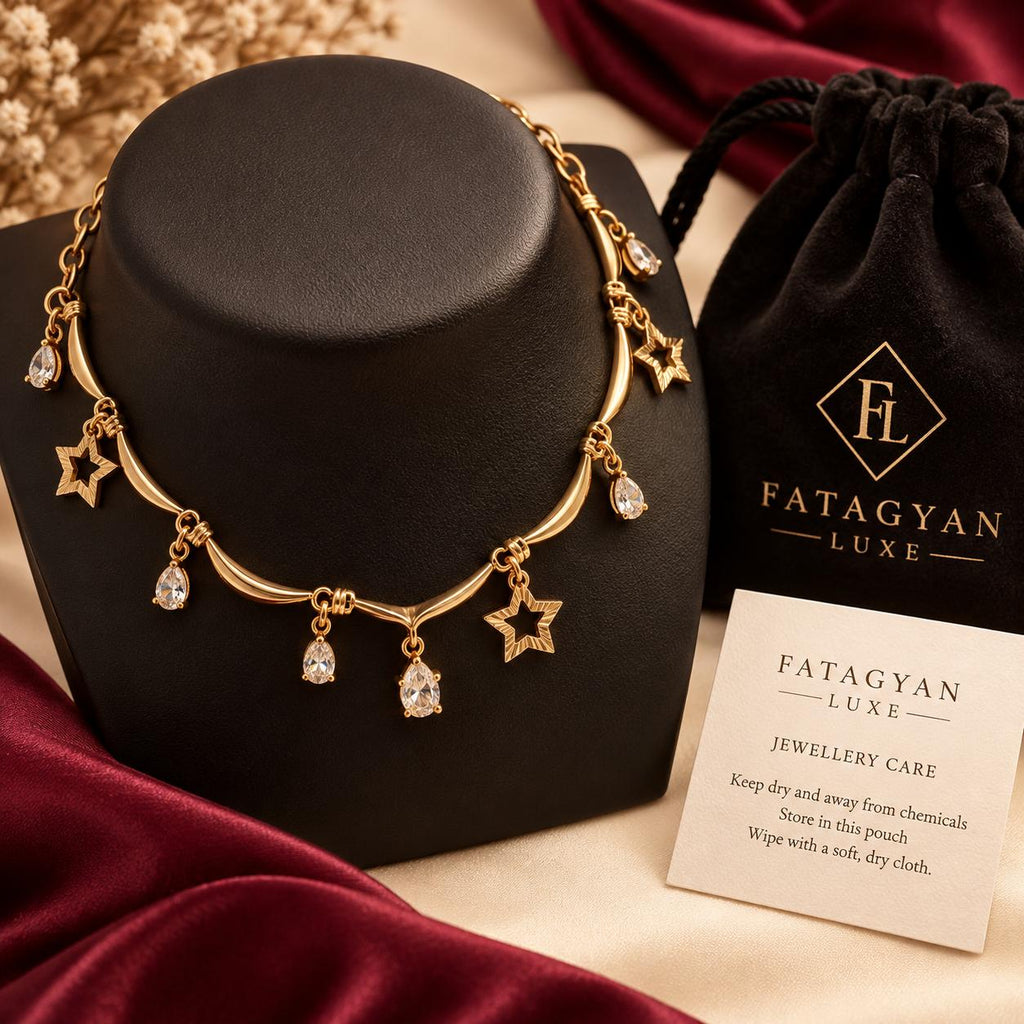 Étoile Charm Anklet with Fatagyan Luxe packaging