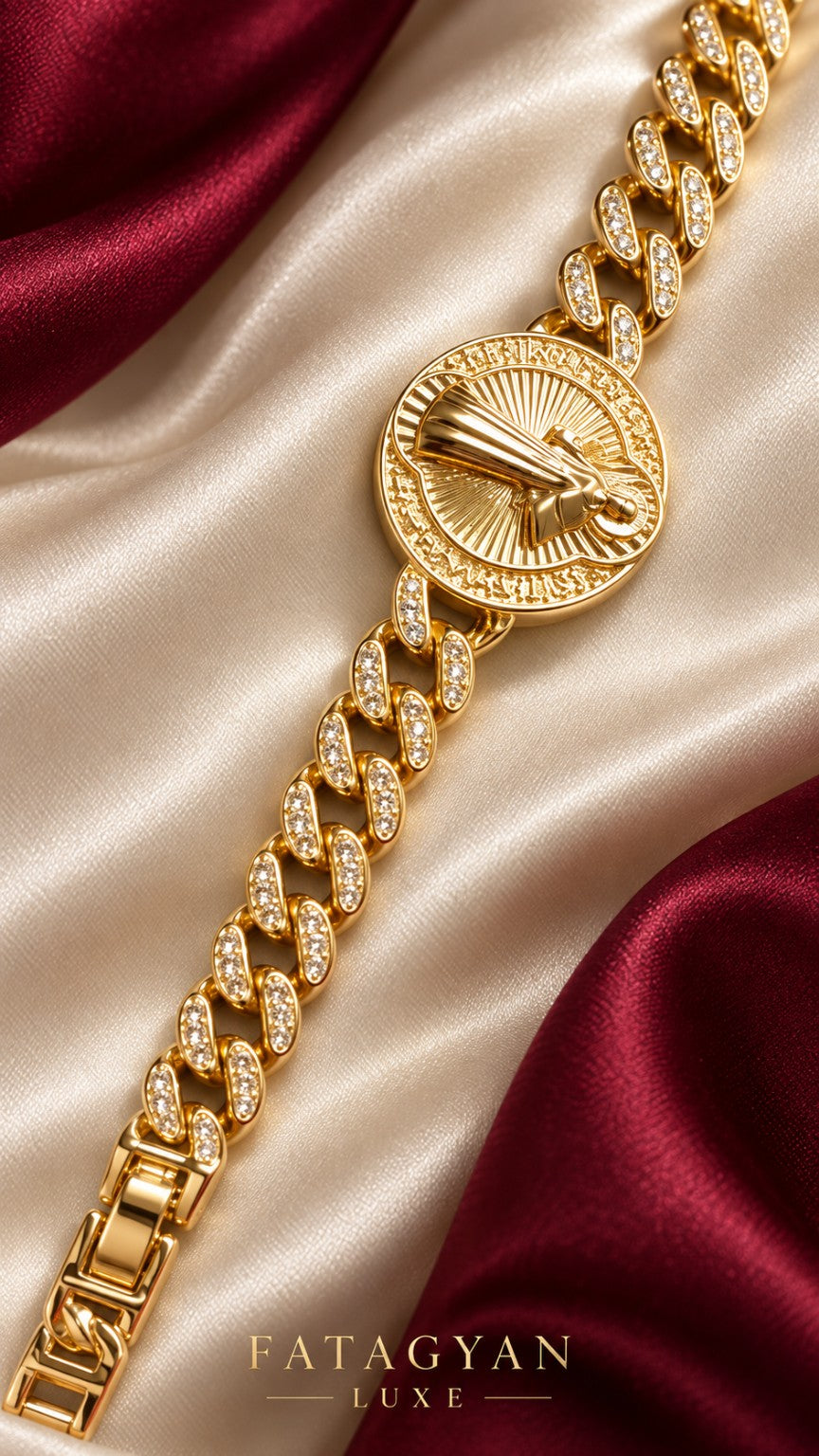 Madonna Radiance Medallion Bracelet detail
