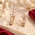 Élysée Cascade Crystal Hoops