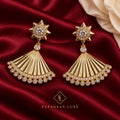 Solène Radiance Crystal Fan Earrings