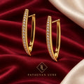 Élan Lumière Crystal Hoops