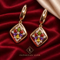 Jardin de Lumière Multicolour Crystal Earrings